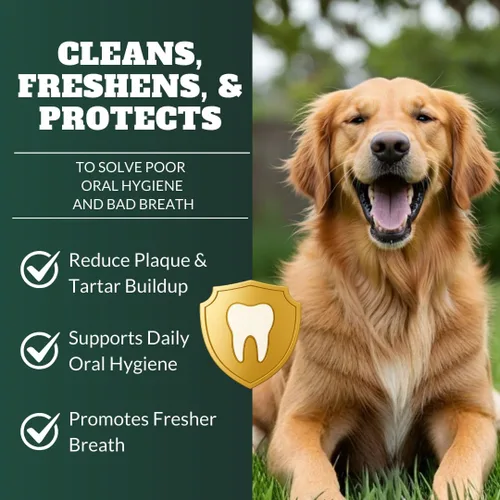 Miniatura 2 de Polvo de limpieza de dientes de perro, polvo dental para perros y gatos, placa fuera de laboratorio de limpieza de dientes de mascotas, removedor