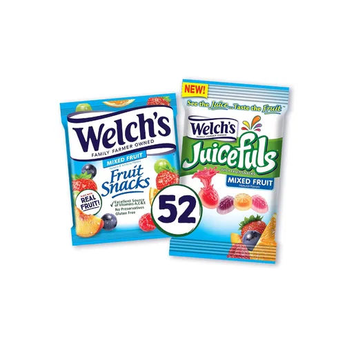 Miniatura 12 de Welch's Juicefuls - Bocadillos de frutas jugosas, salpicaduras de isla, sin gluten, bolsas de tamaño compartido de 4 onzas (paquete de 3)