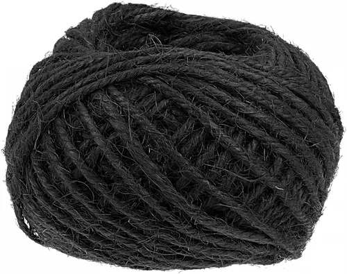 uxcell 2 rollos de cuerda de yute natural de 0.039 pulgadas, 82 pies, 3 capas de cuerda de yute para artes y manualidades, adornos de regalo, cordel