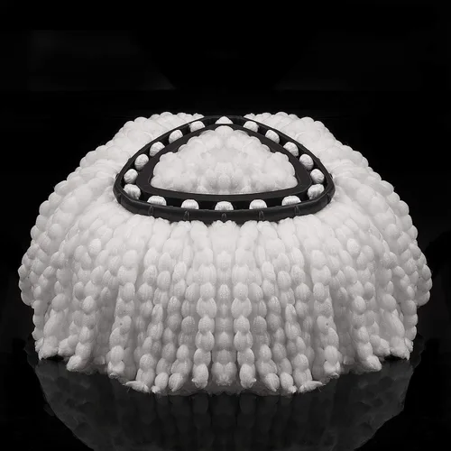 Miniatura 4 de Paquete de 3 repuestos para trapeador de cabeza de repuesto EasyWring Spin Mop Recambios