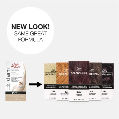 Miniatura 6 de WELLA Color Charm - Tinte líquido permanente para el cabello para cobertura de canas, rubio