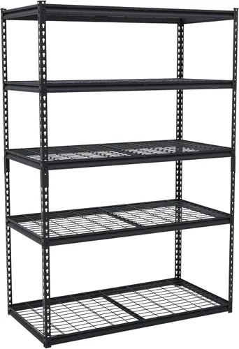 Miniatura 9 de GarveeTech Estantería de garaje resistente, 48 pulgadas de largo x 18 pulgadas de ancho x 72 pulgadas de alto, estantes de almacenamiento