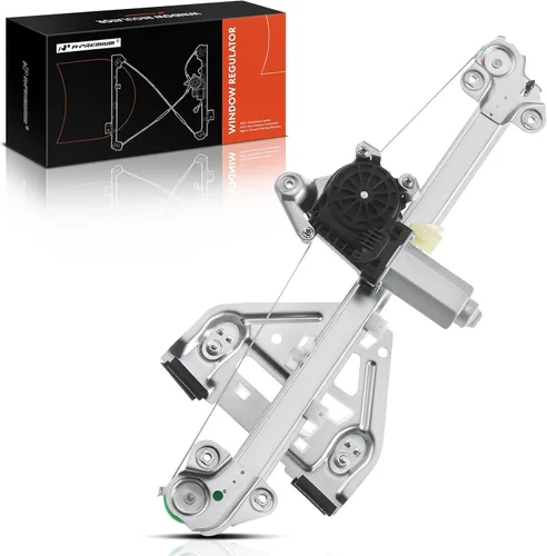 Miniatura 10 de A-Premium - Regulador de ventana eléctrica con motor compatible con Cadillac CTS 2003-2007 Sedan, lado del pasajero trasero derecho