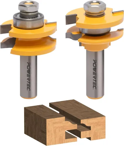 Miniatura 7 de POWERTEC Placa Base de Router de Acrílico Transparente de 6-1/2" con Pin de Centrado y Tornillos de Montaje Sub-Base Pretaladrada para Bosch