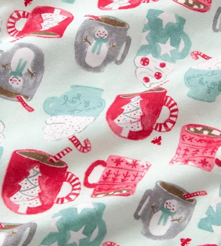 Miniatura 5 de Burt's Bees Baby - Conjuntos de pijamas de Navidad familiares a juego, de algodón orgánico, para niños, bebés, mujeres y adultos
