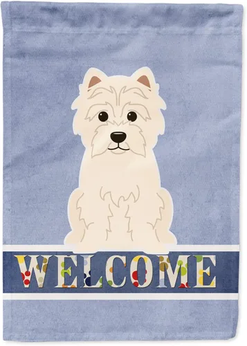 Miniatura 130 de Caroline's Treasures BB5622GF Airedale - Bandera de bienvenida para jardín, bandera decorativa para patio, exteriores, patio, parterres