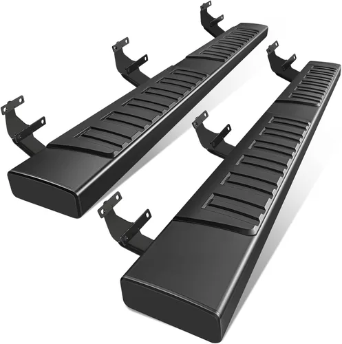 PZ - Estribos de 6" para Ford F-150 SuperCrew Cab de 4 puertas modelos 2015-2026 y Ford F250 F350 Super Duty Crew Cab modelos 2017-2026, barras de