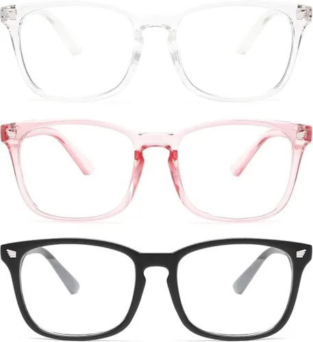 Miniatura 16 de Gaoye Eyewear Frames for Men - Blue Light Blocking Square Glasses, Anti UV Ray Computer Gaming, Blue Blockers for Women