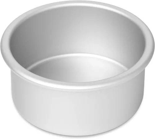 Miniatura 2 de Last Confection 4 moldes redondos de 2 pulgadas, juego de 2 moldes de aluminio anodizado para tartas