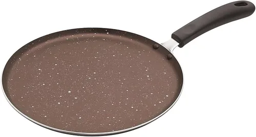 Dosa Pan de inducción multiusos Dosa Pan – Tawa antiadherente para Dosa, crepes, panqueques, chapati, roti y tortilla | Ligero | 10 pulgadas de