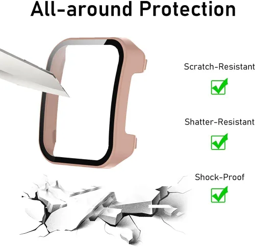 Miniatura 6 de Funda compatible con Amazfit Bip 5, Lamshaw Hard PC Case con protector de pantalla compatible con Amazfit Bip 5 Smart Watch