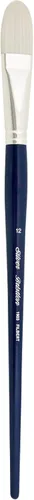 Miniatura 12 de Silver Brush Limited 190310 Bristlon Filbert - Brocha para pinturas acrílicas y al óleo, tamaño 10, mango largo