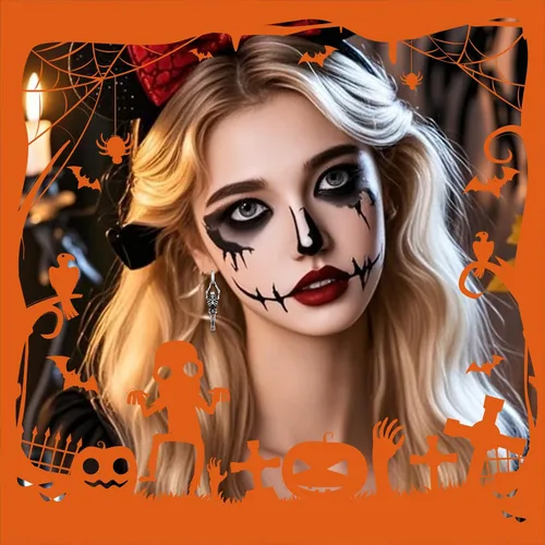 Miniatura 6 de Halloween Earrings For Women, Halloween Party Decorations Accessories