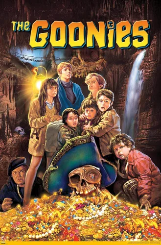 Trends International The Goonies - Póster de pared de una hoja, 22.375 x 34 pulgadas, versión sin marco