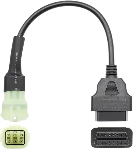 Miniatura 6 de for OBD2 Connector Motorcycle Motobike for for Moto for for Ducati OBD 2 Extension Cable(for Del phi 6pin)
