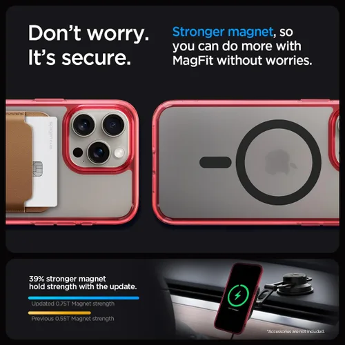 Miniatura 273 de Spigen Funda para iPhone 13 Mini, ultra híbrida MagFit [antiamarilleo] [compatible con Magsafe] - Transparente