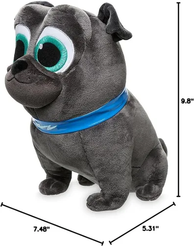Miniatura 5 de Disney Store Peluche oficial de Bingo, Puppy Dog Pals, figura de juguete de 8½ pulgadas, personaje icónico de juguete con características bordadas