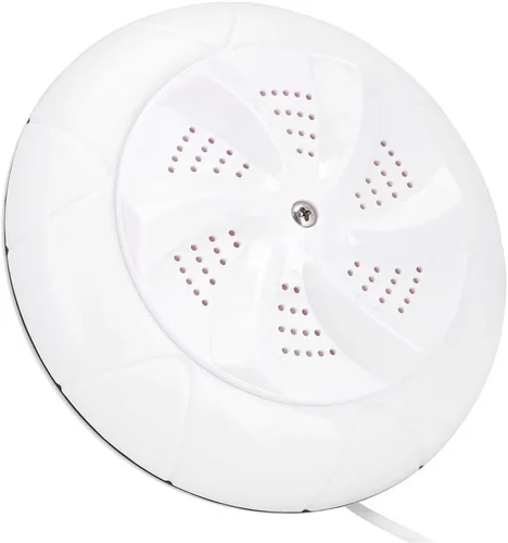Miniatura 5 de Mini Ultrasonido Turbo Lavadora Lavadora Automática Portátil Lavadora, Lavadora Turbo Ultrasonido Hogar Pequeña Lavadora para Viajes Hogar (blanco)