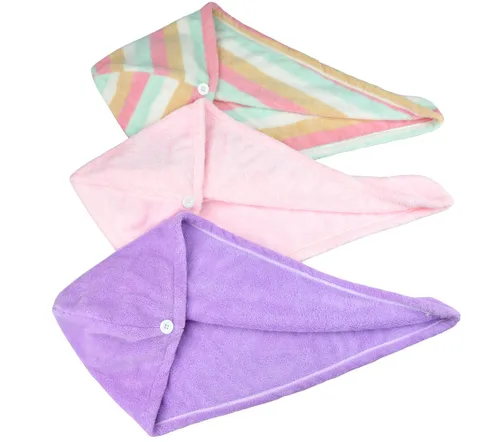 Miniatura 12 de HOPESHINE Toalla de ducha suave para mujer, turbante, toalla de secado para la cabeza, gran regalo para mujeres