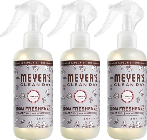 Miniatura 43 de Mrs. Meyer's Clean Day - Ambientador en espray, atomizador sin aerosol infundido con aceites esenciales, albahaca, 8 onzas líquidas