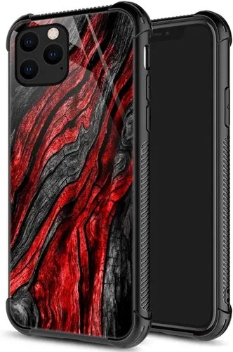 Miniatura 41 de ZHEGAILIAN Funda para iPhone 11, protección de grado militar, esquinas a prueba de golpes, funda antiarañazos para iPhone 11, nebulosa verde