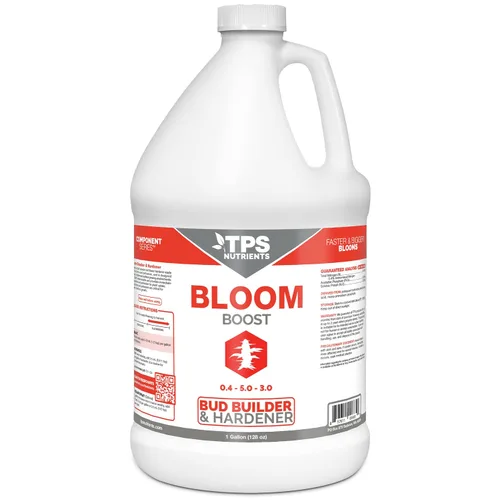 Miniatura 2 de TPS NUTRIENTS Constructor de capullos y endurecedor de flores Nutriente y suplemento para plantas, activa la floración rápida 8 oz (250mL)