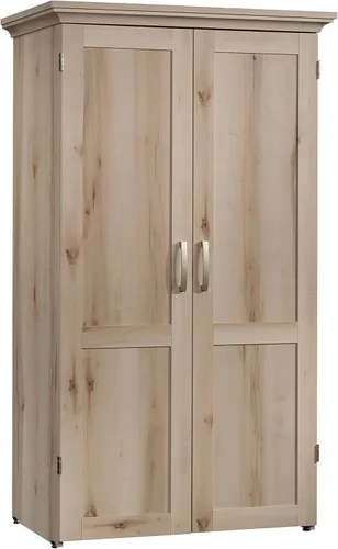 Sauder Armario de costura y artesanía de almacenamiento diverso, acabado de arce pacífico
