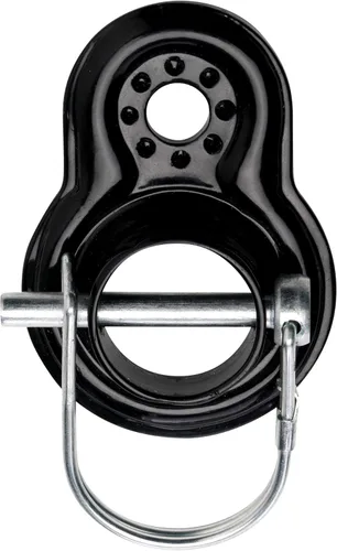 Acoplador para remolques de bicicleta Instep y Schwinn - Acoplador plano para una amplia gama de tamaños, modelos y estilos de bicicleta, color negro