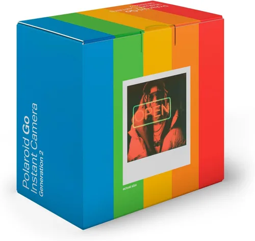 Miniatura 8 de Polaroid Go Generation 2 - Mini cámara de película instantánea con película de color Polaroid GO, paquete doble y álbum de fotos + tela