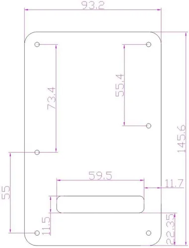 Miniatura 3 de KAISH 11 agujeros ST/Estilo Strat guardabarros SSS con placa trasera ST cubierta de trémolo para Stratocaster/Strat fabricado en EE. UU./México
