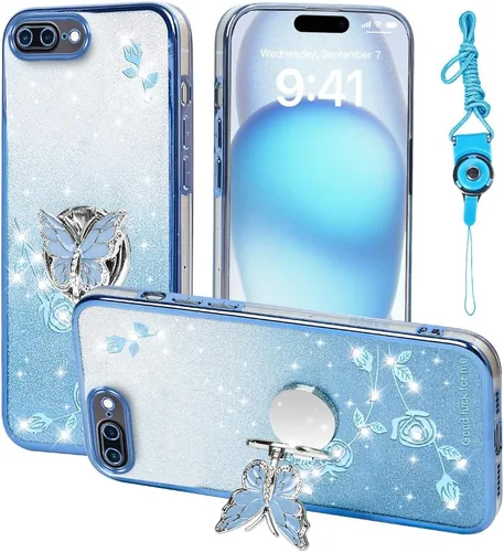 Miniatura 14 de para Apple iPhone 6 (12 cm) Funda para teléfono, para iPhone 6S Funda para teléfono móvil para mujeres y niñas, Funda protectora de TPU con diseño