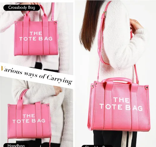 Miniatura 2 de Bolso de mano para mujer, bolso de mano de cuero a la moda, pequeño bolso cruzado personalizado con asa superior para el trabajo y viajes