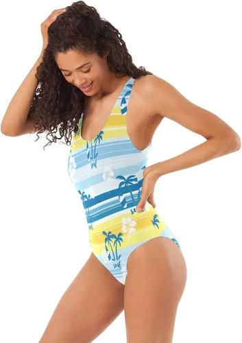 Miniatura 2 de Kigai Summer with Windsurf One Piece Bathing Suit for Women Trendy Slimming Tummy Control Athletic Swimsuit