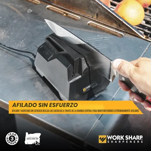 Miniatura 10 de Afilador de cuchillos eléctrico Work Sharp para cocina - Prepare los cuchillos para barbacoas y asados - Cabe en el cajón de la cocina, afila cada