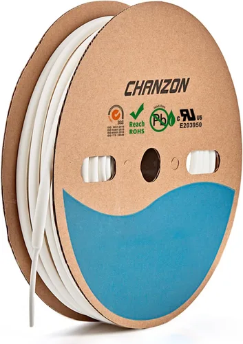 Miniatura 73 de Chanzon - Tubo termorretráctil de relación 3:1, 1-1/4" (30mm), grado marino, con revestimiento adhesivo impermeable, rollo de 4 pies
