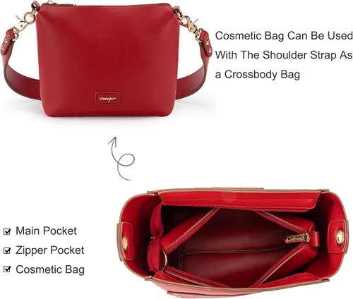 Miniatura 5 de Wrangler Bolsos de hombro para mujer con correa de guitarra