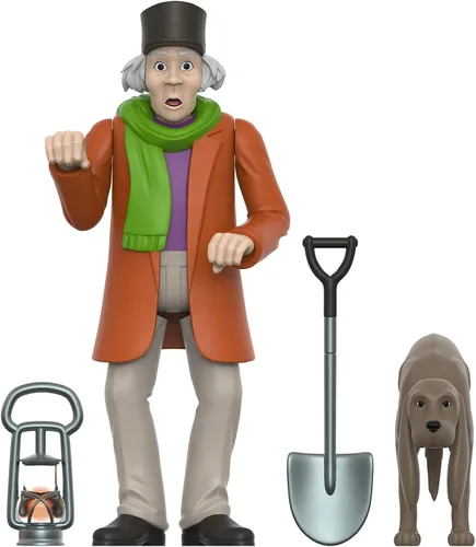 Miniatura 2 de Super7 Haunted Mansion Caretaker - Figura de reacción de 3.75 pulgadas, RE-HAUNW02-CTR-01