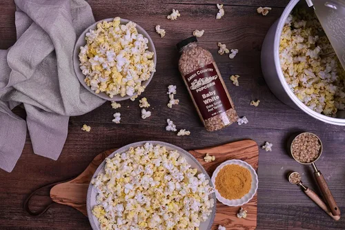 Miniatura 5 de Amish Country Popcorn Botellas de 2 a 14 onzas, granos de palomitas de maíz blanco bebé, anticuado, sin OMG y sin gluten (botellas de 2 a 14 onzas)