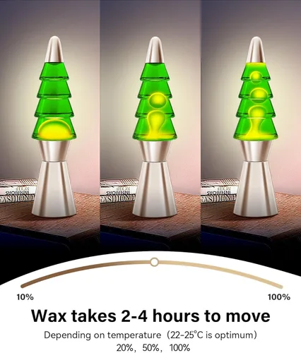 Miniatura 4 de Lámpara de Árbol de Navidad con Movimiento Líquido, para el Día de la Madre/Regalos para Mamá, Lámpara de Mesa de 14.5 Pulgadas, Decoración