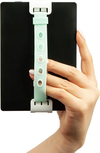 Miniatura 15 de WiLLBee CLIPON - Correa de silicona suave doble para Kindle, soporte de mano compatible con Kindle Paperwhite (6.8 pulgadas) / Kindle Fire 7