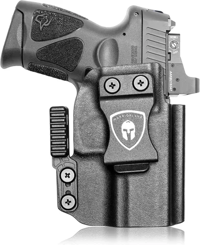 Funda IWB de Kydex WARRIORLAND, Compatible con Glock 17/19/19X/20/21/26/43X/43Xmos, Hellcat Pro, Sig P320/P365/P365X/P365XL, G2C/G3C/G3, M&P
