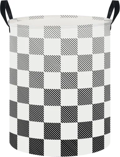 Miniatura 9 de CLOCOR Cesta de lavandería para niños, contenedor de almacenamiento de tela plegable, cesta de guardería para niños, cubo de juguetes para niños