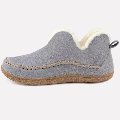 Miniatura 2 de Wishcotton Pantuflas de mocasín para mujer, para invierno, para interiores y exteriores, con espuma viscoelástica