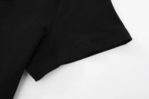 Miniatura 7 de OThread & Co. Camiseta de manga corta para mujer, cómoda con cuello en V, capa elástica básica