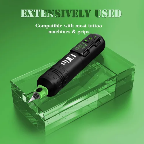 Miniatura 5 de INKin Kelly Cartuchos de tatuaje agujas 40 piezas mixtas #10 Bugpin curvado/redondo Magnum M-Taper 7RM 9RM 11RM 15RM 17RM