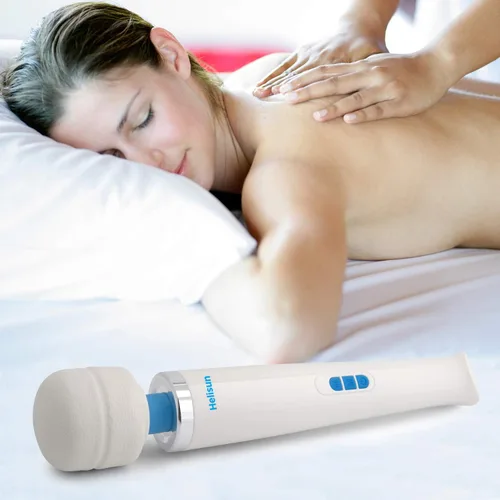 Miniatura 7 de Masajeador personal inalámbrico de mano, 8 potentes velocidades y 20 patrones, masajeadores de mano para dolores musculares, herramienta de masaje