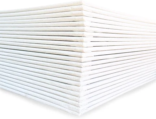 Miniatura 3 de milo Tableros de lienzo para pintar 11 x 14 pulgadas Paquete de 24 paneles de lienzo planos, imprimados y listos para pintar suministros de arte