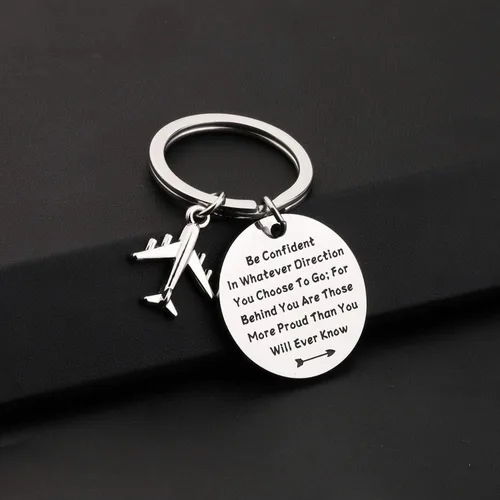 Miniatura 2 de LQRI Future Pilot Gift - Nuevo regalo de piloto regalo de graduación de piloto ten confianza en cualquier dirección que elijas ir Medio