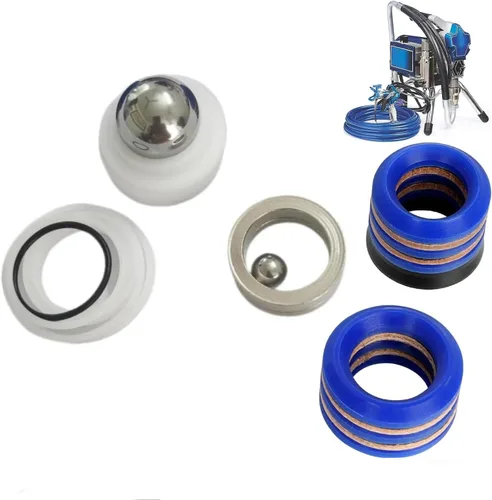 Miniatura 4 de 244194 Kit de embalaje de reparación de bomba se adapta a Graco Airless Paint Spray 3400 390 395 490 495 595 295 Pulverizadores Aftermarket
