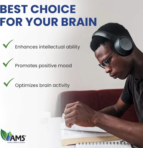 Miniatura 6 de America Medic & Science Neuro Booster (60 cápsulas) Suplemento nutricional para la salud cerebral Píldoras de vitaminas para una mejor memoria
